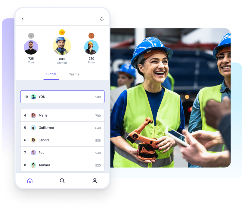 Illustration de l'interface LMS de Syali